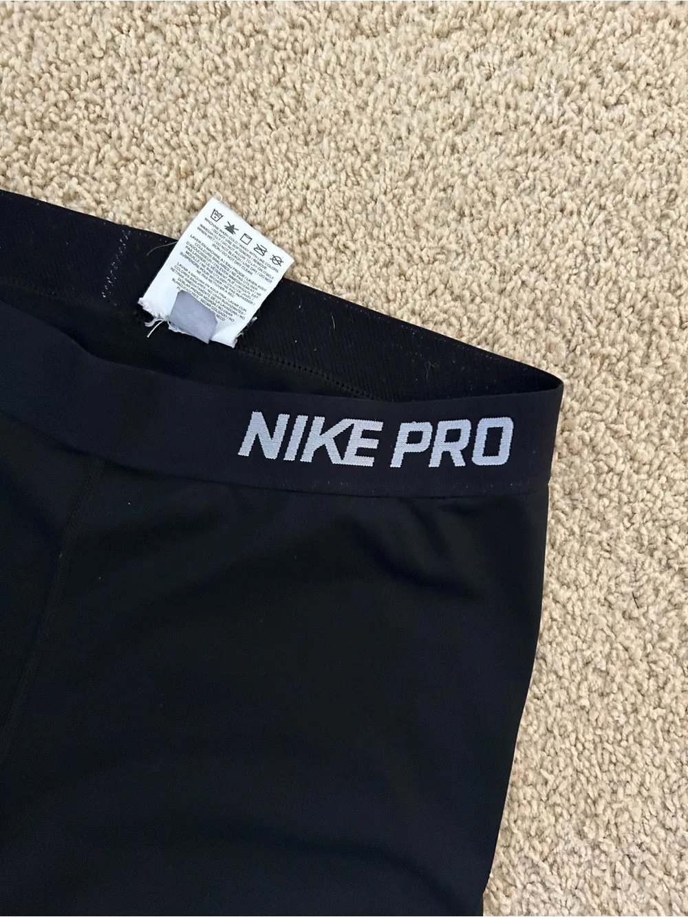 Nike Pro Women's Large Black Training Shorts